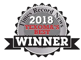 Texoma's Best 2018 Award Winner badge